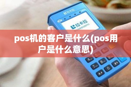 pos机的客户是什么(pos用户是什么意思)