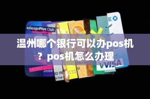 温州哪个银行可以办pos机？pos机怎么办理