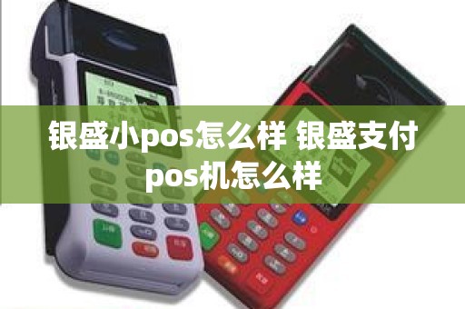 银盛小pos怎么样 银盛支付pos机怎么样