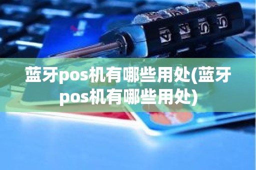 蓝牙pos机有哪些用处(蓝牙pos机有哪些用处)