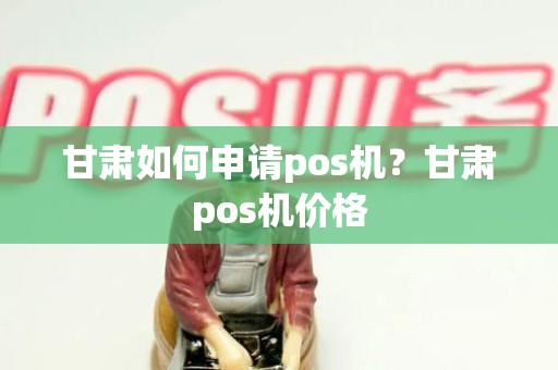 甘肃如何申请pos机？甘肃pos机价格