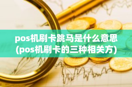 pos机刷卡跳马是什么意思(pos机刷卡的三种相关方)