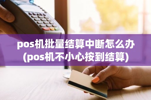 pos机批量结算中断怎么办(pos机不小心按到结算)