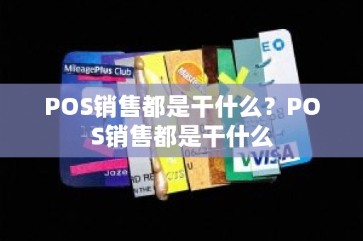 POS销售都是干什么？POS销售都是干什么