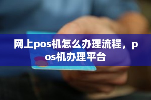 网上pos机怎么办理流程，pos机办理平台