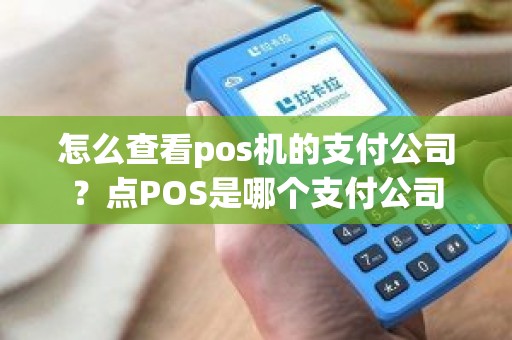 怎么查看pos机的支付公司？点POS是哪个支付公司