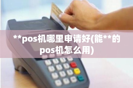 **pos机哪里申请好(能**的pos机怎么用)