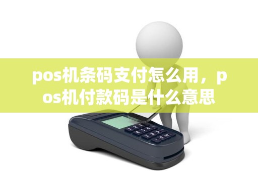 pos机条码支付怎么用，pos机付款码是什么意思