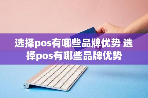 选择pos有哪些品牌优势 选择pos有哪些品牌优势