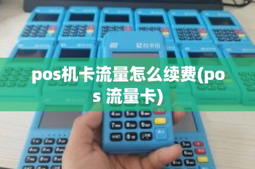 pos机卡流量怎么续费(pos 流量卡)