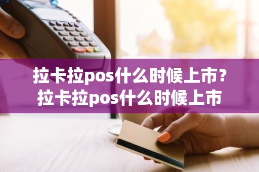 拉卡拉pos什么时候上市？拉卡拉pos什么时候上市