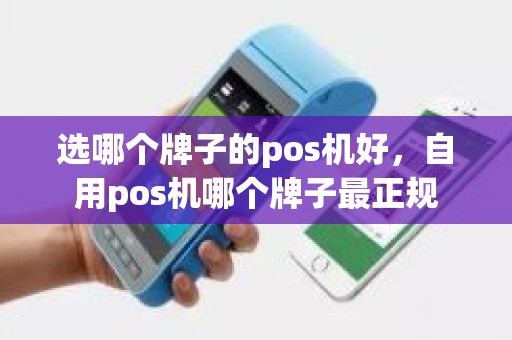 选哪个牌子的pos机好，自用pos机哪个牌子最正规