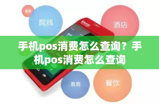 手机pos消费怎么查询？手机pos消费怎么查询