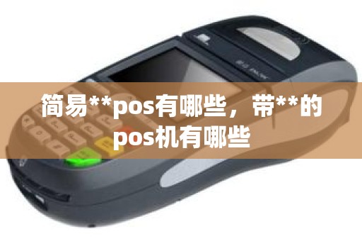 简易**pos有哪些，带**的pos机有哪些