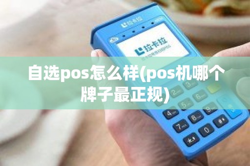 自选pos怎么样(pos机哪个牌子最正规)