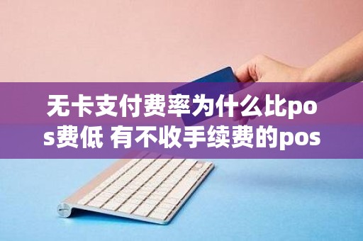 无卡支付费率为什么比pos费低 有不收手续费的pos机吗