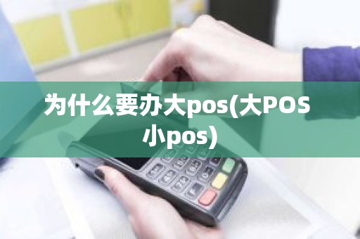 为什么要办大pos(大POS 小pos)