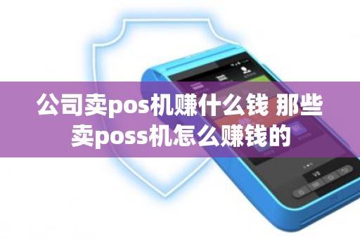 公司卖pos机赚什么钱 那些卖poss机怎么赚钱的