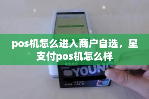 pos机怎么进入商户自选，星支付pos机怎么样