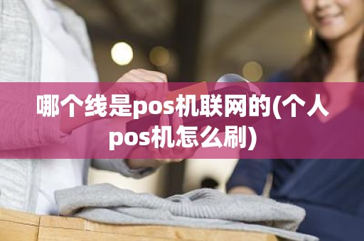 哪个线是pos机联网的(个人pos机怎么刷)