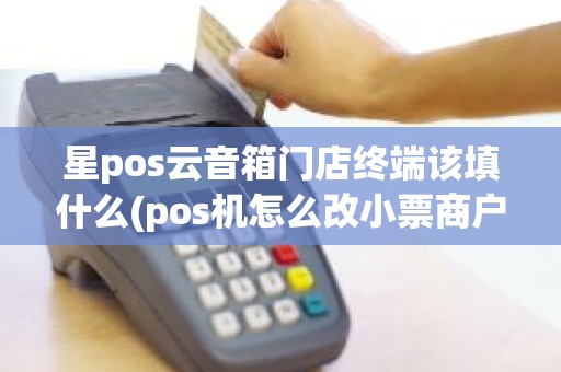 星pos云音箱门店终端该填什么(pos机怎么改小票商户名称)