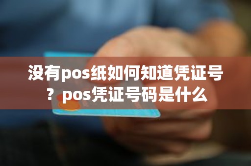 没有pos纸如何知道凭证号？pos凭证号码是什么