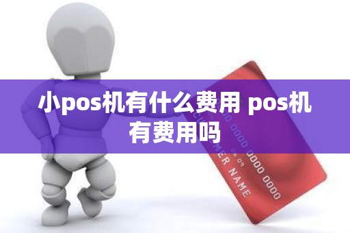 小pos机有什么费用 pos机有费用吗