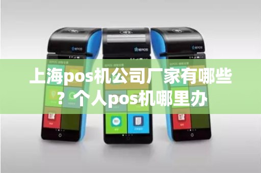 上海pos机公司厂家有哪些？个人pos机哪里办