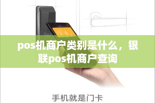 pos机商户类别是什么，银联pos机商户查询