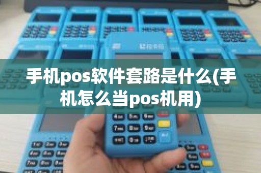 手机pos软件套路是什么(手机怎么当pos机用)