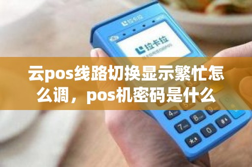 云pos线路切换显示繁忙怎么调，pos机密码是什么