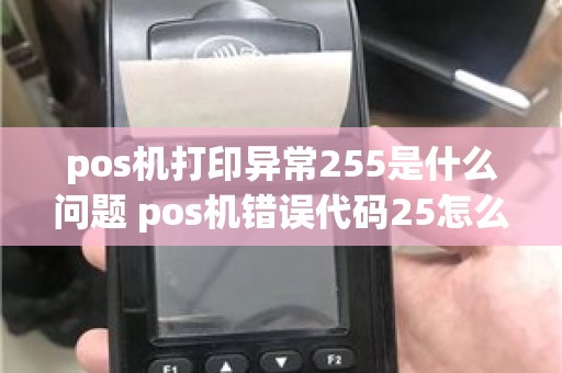 pos机打印异常255是什么问题 pos机错误代码25怎么处理