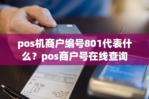 pos机商户编号801代表什么？pos商户号在线查询