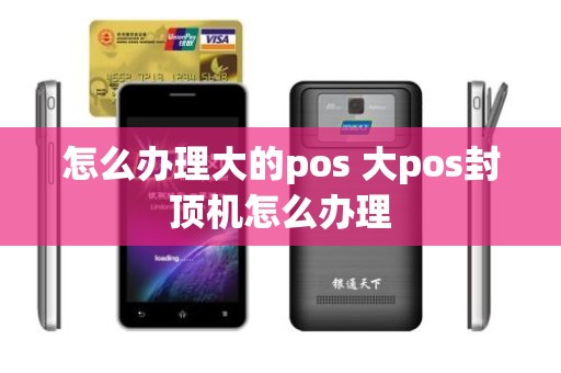 怎么办理大的pos 大pos封顶机怎么办理