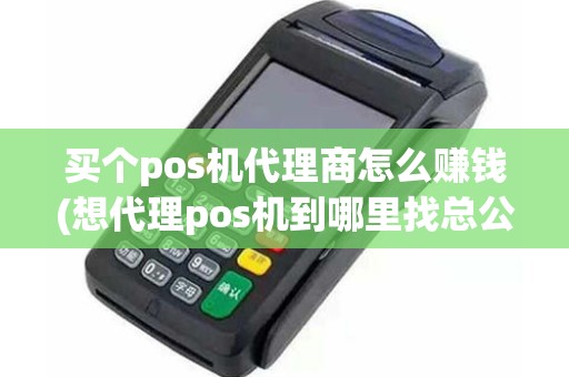 买个pos机代理商怎么赚钱(想代理pos机到哪里找总公司)