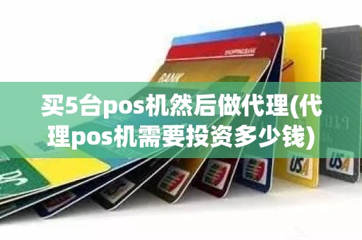 买5台pos机然后做代理(代理pos机需要投资多少钱)