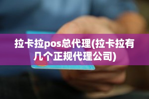 拉卡拉pos总代理(拉卡拉有几个正规代理公司)