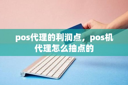 pos代理的利润点，pos机代理怎么抽点的