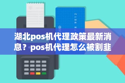 湖北pos机代理政策最新消息？pos机代理怎么被割韭菜