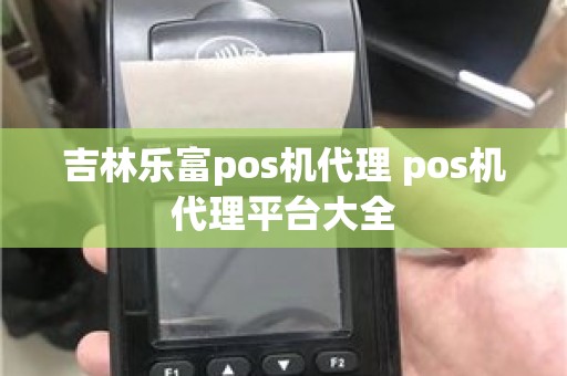 吉林乐富pos机代理 pos机代理平台大全