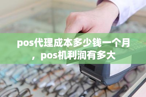 pos代理成本多少钱一个月，pos机利润有多大