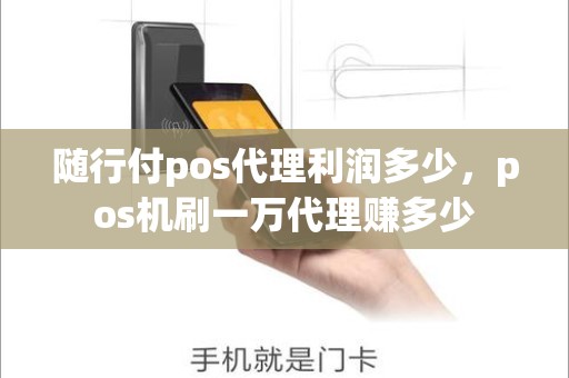 随行付pos代理利润多少，pos机刷一万代理赚多少