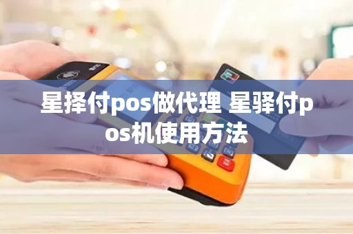 星择付pos做代理 星驿付pos机使用方法