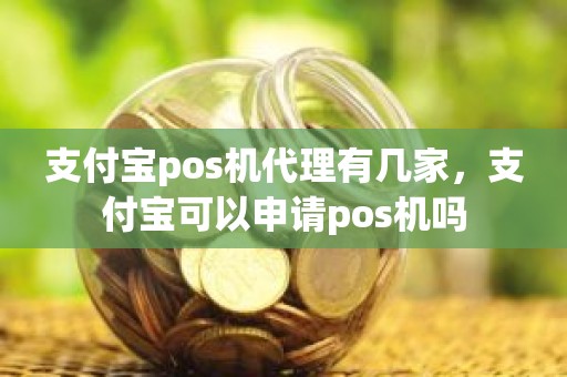 支付宝pos机代理有几家，支付宝可以申请pos机吗