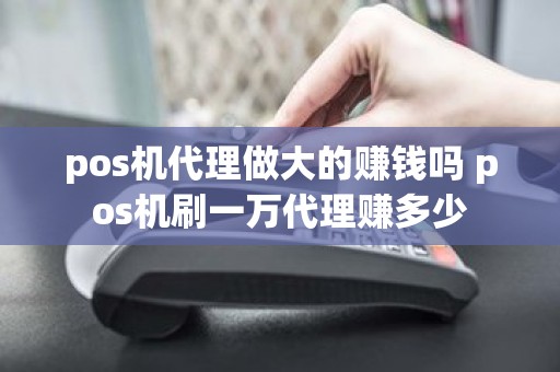 pos机代理做大的赚钱吗 pos机刷一万代理赚多少