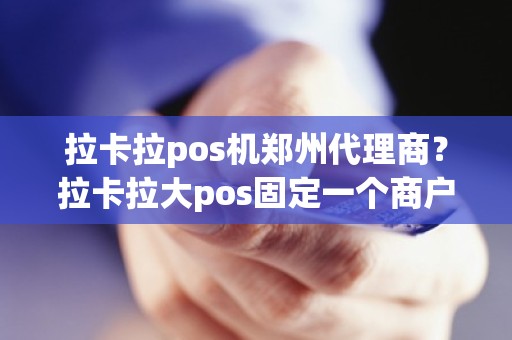 拉卡拉pos机郑州代理商？拉卡拉大pos固定一个商户