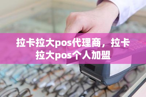 拉卡拉大pos代理商，拉卡拉大pos个人加盟