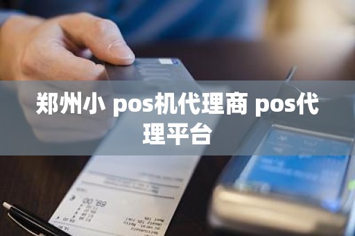 郑州小 pos机代理商 pos代理平台