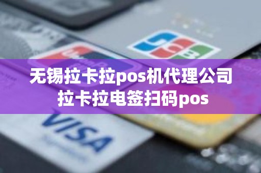 无锡拉卡拉pos机代理公司 拉卡拉电签扫码pos