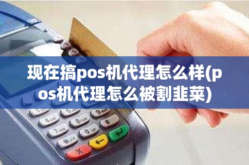 现在搞pos机代理怎么样(pos机代理怎么被割韭菜)